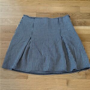 Brandy Melville Classic Black and White Checkered Skirt 90s